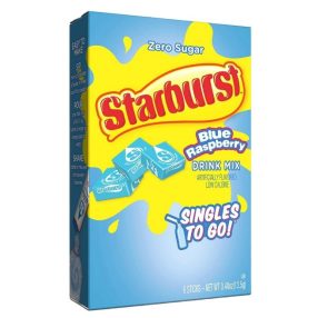 Starburst Drink Mix Blue Raspberry 6 tasak, 13,5g