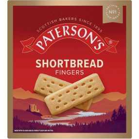 Paterson Shortbread Vajaskeksz rudacskák 300g