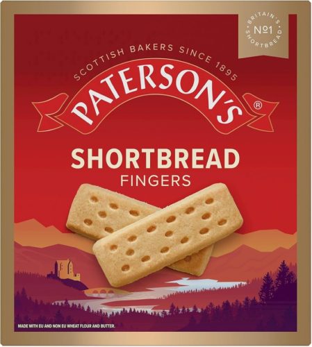 Paterson Shortbread Vajaskeksz rudacskák 300g