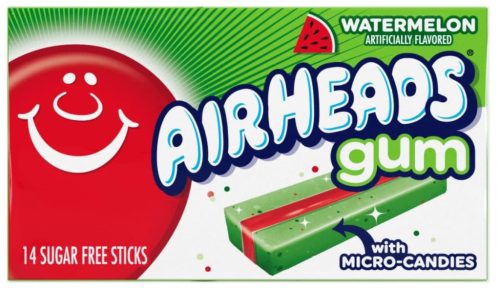 Airheads Gum Watermelon Rágógumi 14db -os