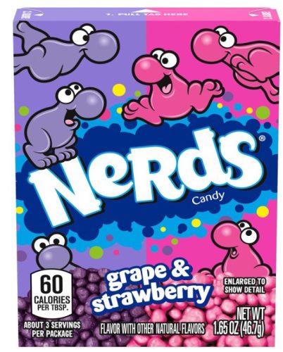 Nerds Grape&Strawberry Cukorka 46,7g