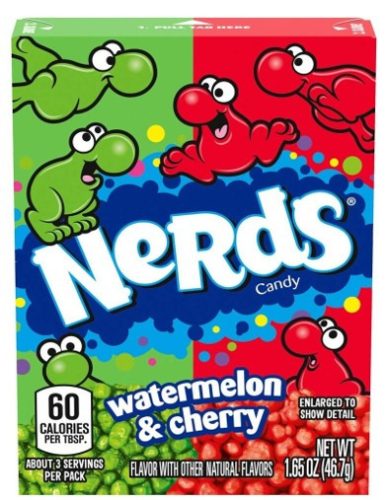 Nerds Watermelon&Cherry Cukorka 46,7g