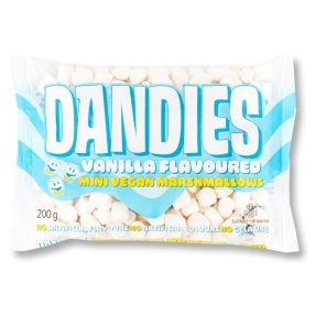 Dandies Vegan Mini Marshmallow Vanilla 200g