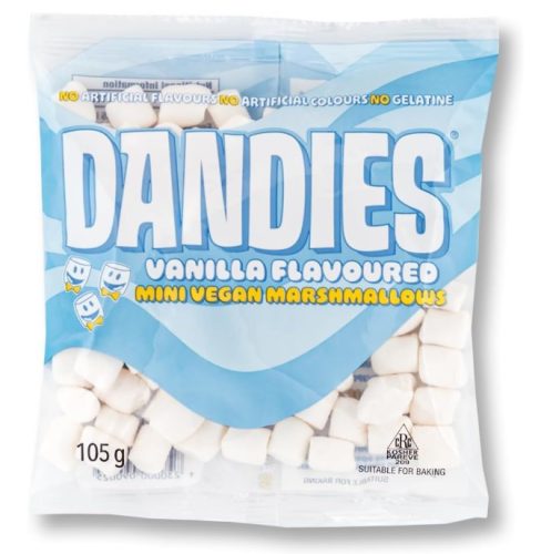 Dandies Vegan Mini Marshmallow Vanilla 105g
