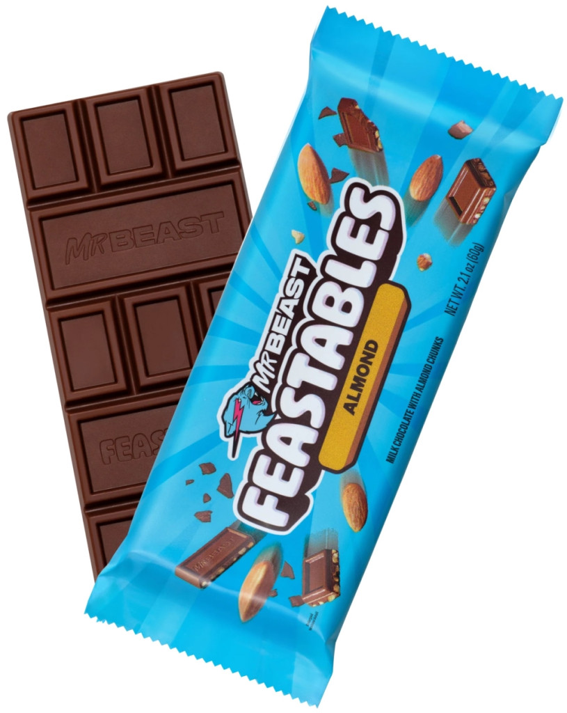 Mr Beast Feastables Almond 60G