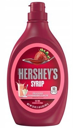 Hershey's Strawberry Eperszirup 623g