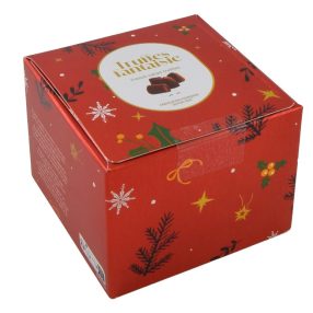 Mathez Christmas Box Red Plain Natúr trüffel 100g