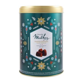   Mathez Christmas Tin Green Gingerbread Mézeskalácsos trüffel 500g