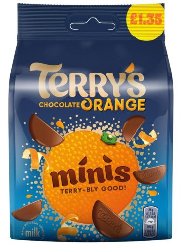 Terry's Chocolate Orange Minis Narancsos tejcsoki szeletek 95g