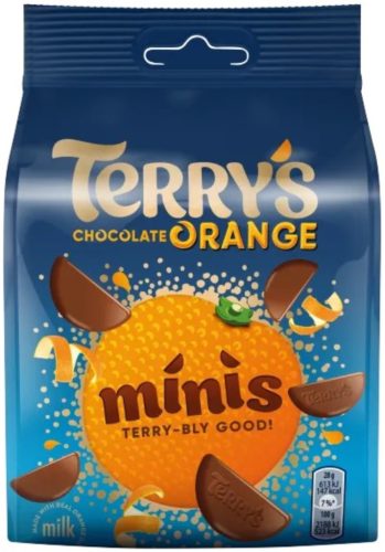 Terry's Zacskós Narancsos tejcsokoládé 95g