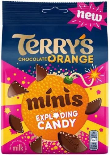 Terry's Chocolate Orange Minis Exploding Candy 105g