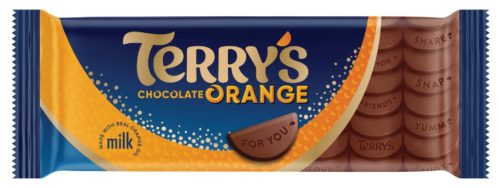 Terry's Chocolate Orange Narancsos táblás tejcsokoládé 330g