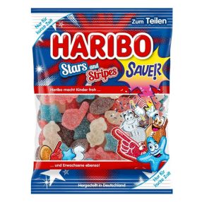Haribo Stars and Stripes 175g