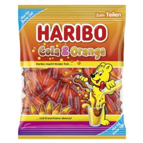Haribo Cola&Orange Gumicukor 175g