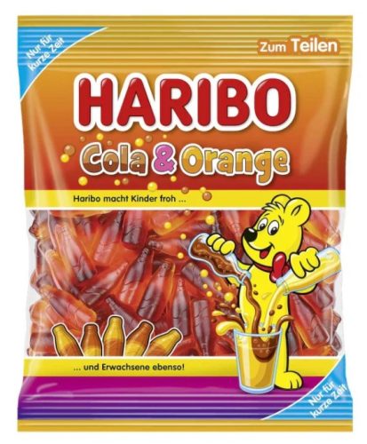 Haribo Cola&Orange Gumicukor 175g