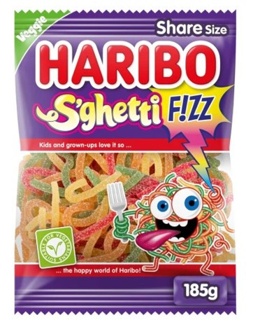 Haribo S'ghetti Fizz 185g