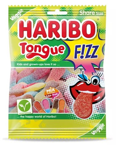 Haribo Tongue Fizz 185g