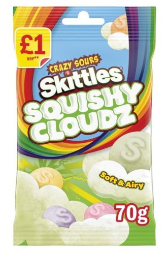 Skittles Squishy Cloudz Sours 70g