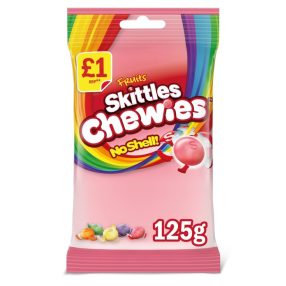 Skittles Chewies No Shell 125g