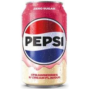 Pepsi Strawberry & Cream Zero Sugar 330ml