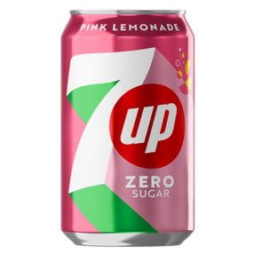 7UP Zero Pink Lemonade Cukormentes szénsavas üdítő 330ml