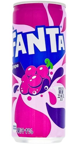 Fanta Grape Soda Japan Szénsavas üdítő 250ml