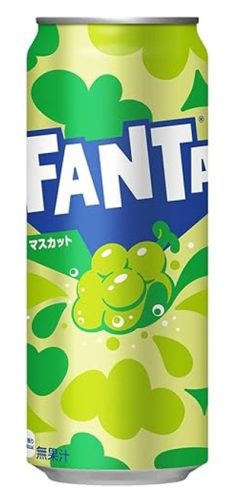Fanta Shine Muscat Grape Japan Szénsavas üdítő 500ml