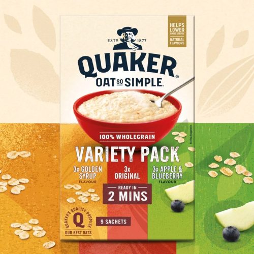 Quaker Oat So Simple Variety Pack Porridge 9x33g, 297g