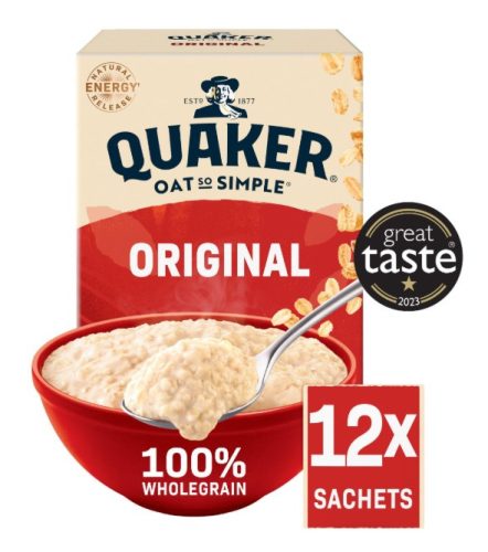 Quaker Oat So Simple Original Porridge 12x27g, 324g