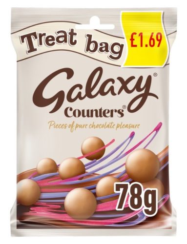 Galaxy Counters Tejcsokoládé drazsé 78g / Minőségét megőrzi: 2026.11.01