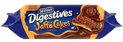 McVities Digestives Jaffa Cakes Narancsos-tejcsokoládés keksz 250g