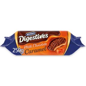   McVities Digestives Milk Chocolate Caramel Csokoládés keksz 250g