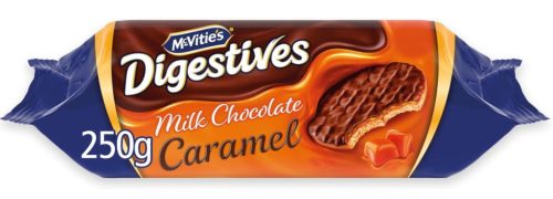 McVities Digestives Milk Chocolate Caramel Csokoládés keksz 250g