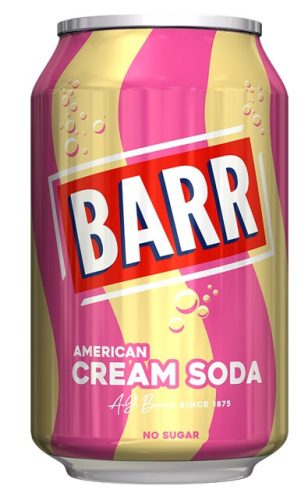 BARR American Cream Soda szénsavas üdítő 330ml