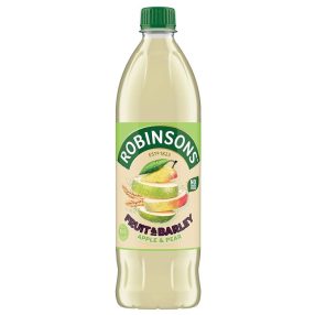   Robinsons Apple&Pear Fruit&Barley Szörp hozzáadott cukor nélkül, 1l