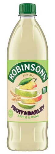 Robinsons Apple&Pear Fruit&Barley Szörp hozzáadott cukor nélkül, 1l