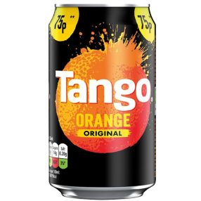   Tango Orange Narancs ízesítésű szénsavas üdítő cukorral és édesítőszerekkel 330ml 