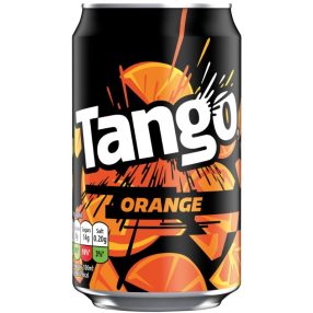   Tango Orange Narancs ízesítésű szénsavas üdítő cukorral és édesítőszerekkel 330ml 