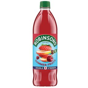   Robinsons Summer Fruits Double Strength Szörp hozzáadott cukor nélkül, 1l