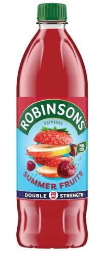 Robinsons Summer Fruits Double Strength Szörp hozzáadott cukor nélkül, 1l