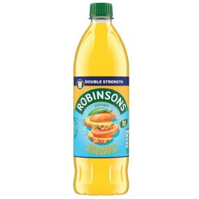   Robinsons Orange & Pineapple Double Strength Szörp hozzáadott cukor nélkül, 1l