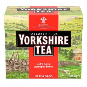 Yorkshire Fekete Tea 80 filter 250g