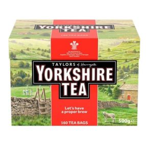 Yorkshire Fekete Tea 160 filter 500g