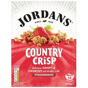 Jordans Country Crisp Strawberries Granola eperrel 450g