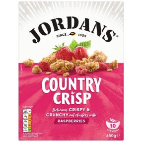 Jordans Country Crisp Raspberries Granola málnával 450g