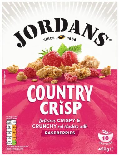Jordans Country Crisp Raspberries Granola málnával 450g