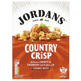   Jordans Country Crisp Chunky Nuts Granola többféle dióval 450g