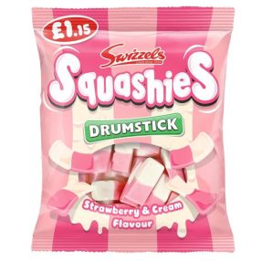 Swizzels Squashies Drumstick Strawberry & Cream 120g