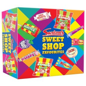 Swizzels Sweet Shop Cukorka válogatás karton dobozban 500g