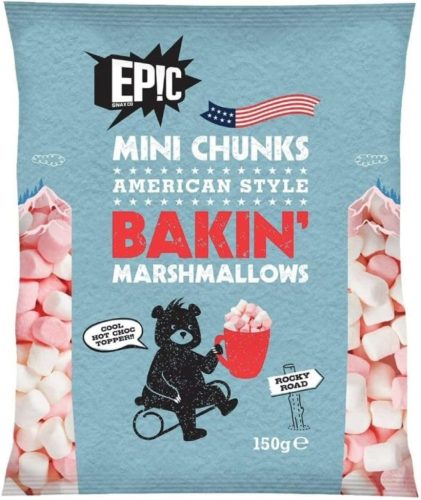 Epic Mini pillecukor fehér-rózsaszín 150g
